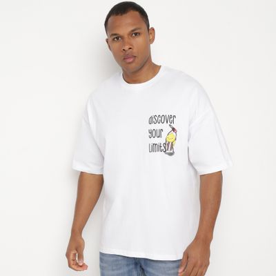 T-shirt męski born2be ze sklepu: born2be.pl w kategorii: T-shirty męskie - zdjęcie 054DCF2-170-2564_324773