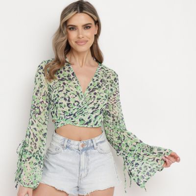 Bluzka damska casual born2be ze sklepu: born2be.pl w kategorii: Bluzki damskie - zdjęcie 054DCF2-170-2564_325092