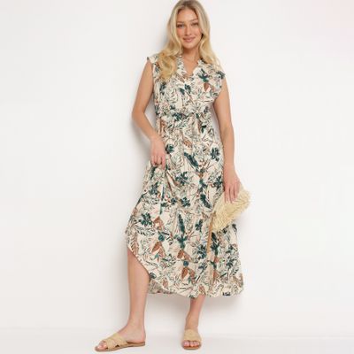 Sukienka casual na wiosnę born2be ze sklepu: born2be.pl w kategorii: Sukienki - zdjęcie 054DCF2-170-2564_325965