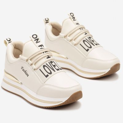 Buty sportowe damskie na wiosnę born2be ze sklepu: born2be.pl w kategorii: Buty sportowe damskie - zdjęcie 054DCF2-170-2564_327618