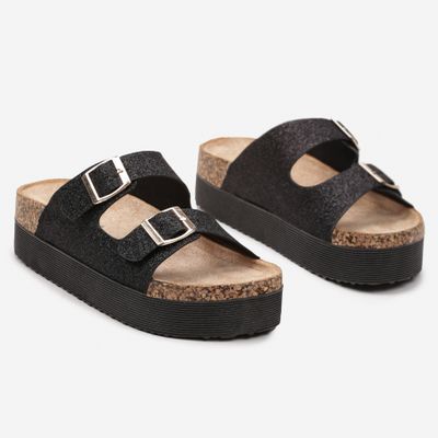 born2be - Klapki damskie na lato ze sklepu: born2be.pl w kategorii: Klapki damskie - zdjęcie 054DCF2-170-2564_327770