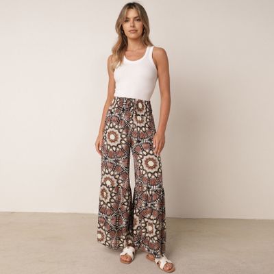 born2be - Spodnie damskie boho ze sklepu: born2be.pl w kategorii: Spodnie damskie - zdjęcie 054DCF2-170-2564_329484