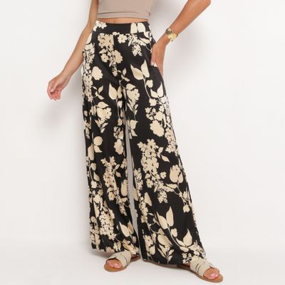 born2be - Spodnie damskie w stylu boho ze sklepu: born2be.pl w kategorii: Spodnie damskie - zdjęcie 054DCF2-170-2564_330110