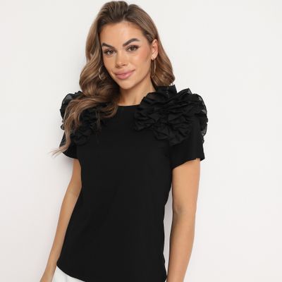 Bluzka damska casual born2be ze sklepu: born2be.pl w kategorii: Bluzki damskie - zdjęcie 054DCF2-170-2564_331277