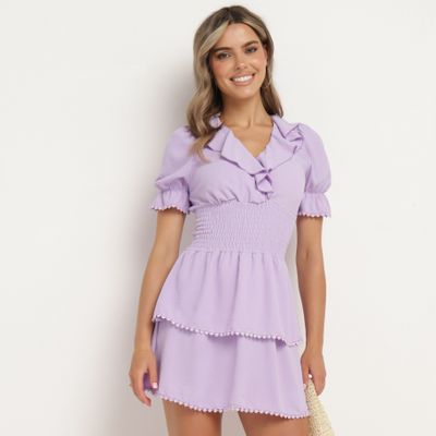 Sukienka szmizjerka casual born2be ze sklepu: born2be.pl w kategorii: Sukienki - zdjęcie 054DCF2-170-2564_332220