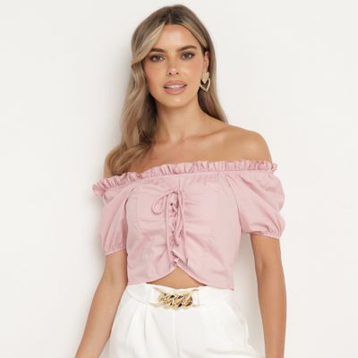 Bluzka damska boho na lato born2be ze sklepu: born2be.pl w kategorii: Bluzki damskie - zdjęcie 054DCF2-170-2564_332643