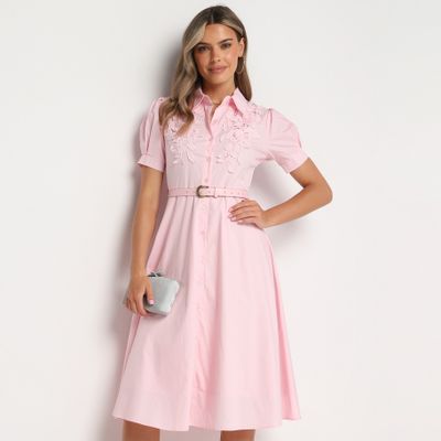 Sukienka na wiosnę casual born2be ze sklepu: born2be.pl w kategorii: Sukienki - zdjęcie 054DCF2-170-2564_333347