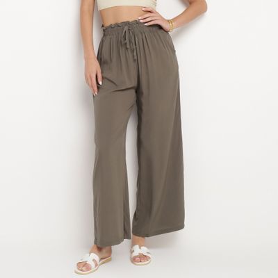 Spodnie damskie w stylu retro born2be ze sklepu: born2be.pl w kategorii: Spodnie damskie - zdjęcie 054DCF2-170-2564_335303
