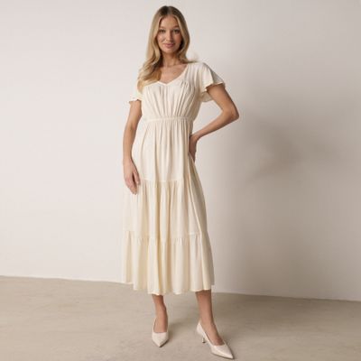 Sukienka elegancka born2be ze sklepu: born2be.pl w kategorii: Sukienki - zdjęcie 054DCF2-170-2564_336029