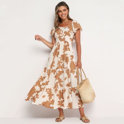 Sukienka casual dla puszystych born2be ze sklepu: born2be.pl w kategorii: Sukienki - zdjęcie 054DCF2-170-2564_336937
