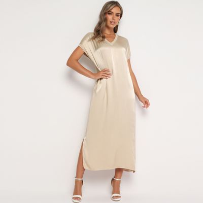 Sukienka oversize'owa na wiosnę born2be ze sklepu: born2be.pl w kategorii: Sukienki - zdjęcie 054DCF2-170-2564_338054