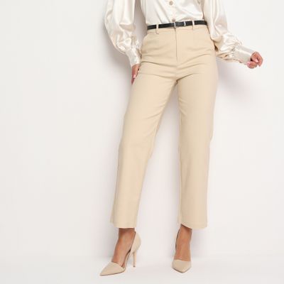 Spodnie damskie casual wiosenne born2be ze sklepu: born2be.pl w kategorii: Spodnie damskie - zdjęcie 054DCF2-170-2564_340870
