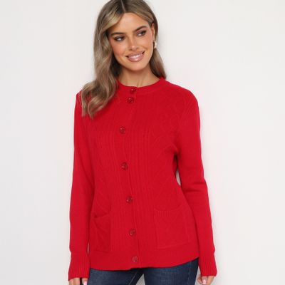Sweter damski na zimę born2be ze sklepu: born2be.pl w kategorii: Swetry damskie - zdjęcie 054DCF2-170-2564_340966