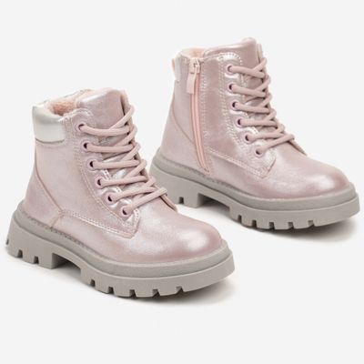 born2be - Buty zimowe dziecięce na zimę ze sklepu: born2be.pl w kategorii: Buty zimowe dziecięce - zdjęcie 054DCF2-170-2564_342217