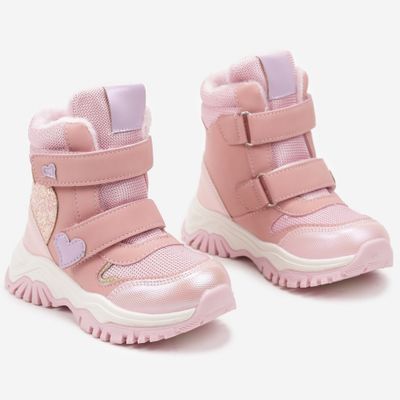 Buty zimowe dziecięce na zimę born2be ze sklepu: born2be.pl w kategorii: Buty zimowe dziecięce - zdjęcie 054DCF2-170-2564_342221