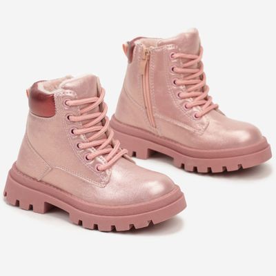 born2be - Buty zimowe dziecięce na zimę ze sklepu: born2be.pl w kategorii: Buty zimowe dziecięce - zdjęcie 054DCF2-170-2564_342225