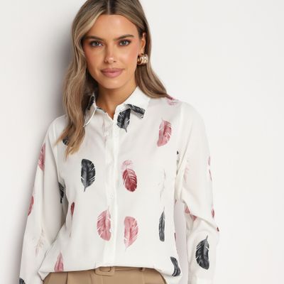 Koszula damska casual elegancka born2be ze sklepu: born2be.pl w kategorii: Koszule damskie - zdjęcie 054DCF2-170-2564_342818