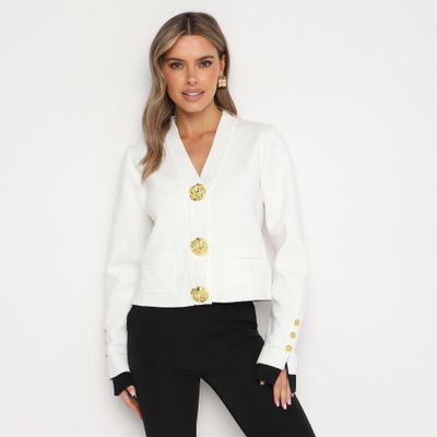 Sweter damski casualowy born2be ze sklepu: born2be.pl w kategorii: Swetry damskie - zdjęcie 054DCF2-170-2564_343023