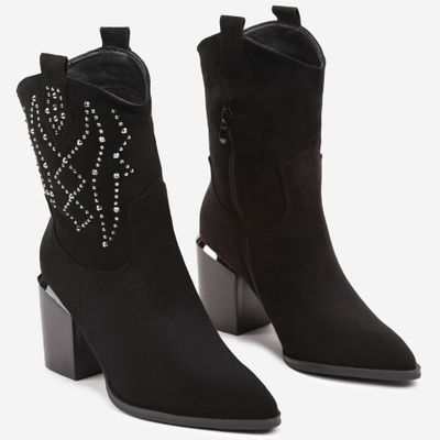 Botki jesienne born2be ze sklepu: born2be.pl w kategorii: Botki - zdjęcie 054DCF2-170-2564_343136