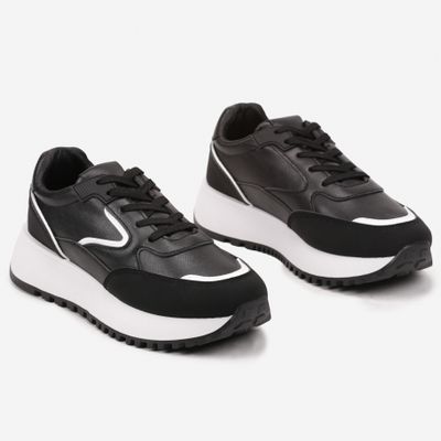 Buty sportowe damskie wiosenne born2be ze sklepu: born2be.pl w kategorii: Buty sportowe damskie - zdjęcie 054DCF2-170-2564_344527