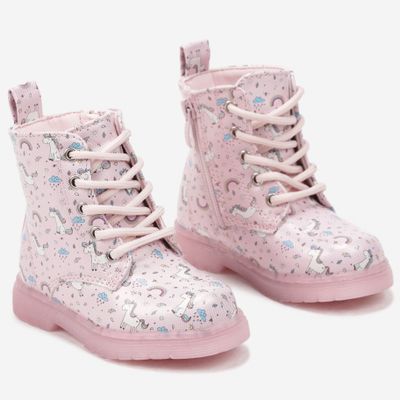 born2be - Buty zimowe dziecięce na zimę ze sklepu: born2be.pl w kategorii: Buty zimowe dziecięce - zdjęcie 054DCF2-170-2564_344600