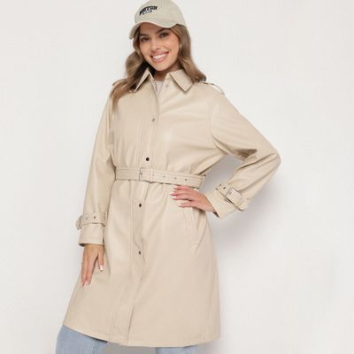 born2be - Płaszcz damski casual ze sklepu: born2be.pl w kategorii: Płaszcze damskie - zdjęcie 054DCF2-170-2564_345276