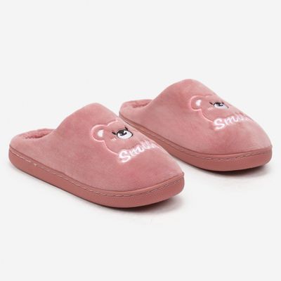 Kapcie damskie na zimę born2be ze sklepu: born2be.pl w kategorii: Kapcie damskie - zdjęcie 054DCF2-170-2564_345325