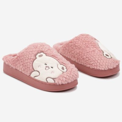 Kapcie damskie na zimę born2be ze sklepu: born2be.pl w kategorii: Kapcie damskie - zdjęcie 054DCF2-170-2564_345329