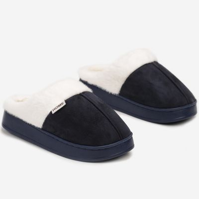 Kapcie damskie na zimę born2be ze sklepu: born2be.pl w kategorii: Kapcie damskie - zdjęcie 054DCF2-170-2564_345408
