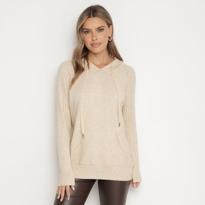 Sweter damski na zimę born2be ze sklepu: born2be.pl w kategorii: Swetry damskie - zdjęcie 054DCF2-170-2564_346571
