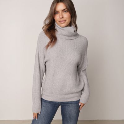Sweter damski na zimę born2be ze sklepu: born2be.pl w kategorii: Swetry damskie - zdjęcie 054DCF2-170-2564_346579
