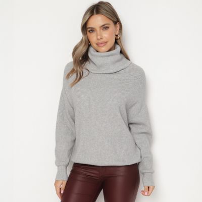 Sweter damski na zimę born2be ze sklepu: born2be.pl w kategorii: Swetry damskie - zdjęcie 054DCF2-170-2564_346579