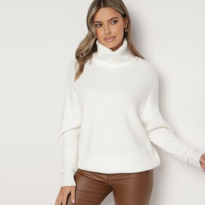Sweter damski casual born2be ze sklepu: born2be.pl w kategorii: Swetry damskie - zdjęcie 054DCF2-170-2564_346581