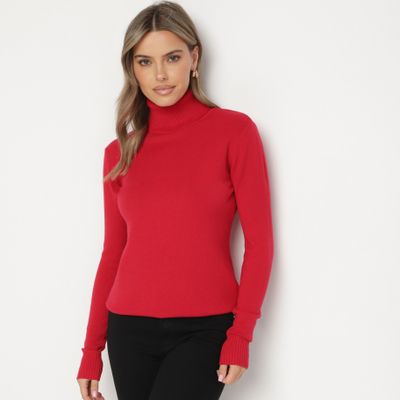 Sweter damski casual born2be ze sklepu: born2be.pl w kategorii: Swetry damskie - zdjęcie 054DCF2-170-2564_346590