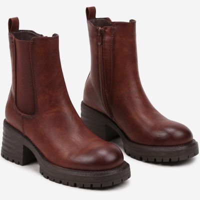 Botki na jesień born2be ze sklepu: born2be.pl w kategorii: Botki - zdjęcie 054DCF2-170-2564_346857