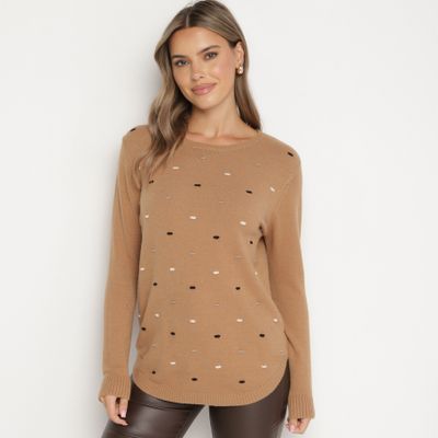 born2be - Sweter damski na zimę ze sklepu: born2be.pl w kategorii: Swetry damskie - zdjęcie 054DCF2-170-2564_347429