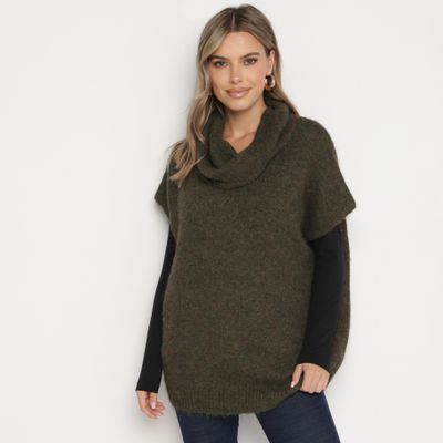 Sweter damski casual born2be ze sklepu: born2be.pl w kategorii: Swetry damskie - zdjęcie 054DCF2-170-2564_347942