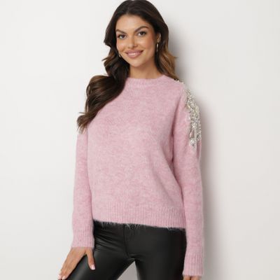 Sweter damski na zimę born2be ze sklepu: born2be.pl w kategorii: Swetry damskie - zdjęcie 054DCF2-170-2564_348055