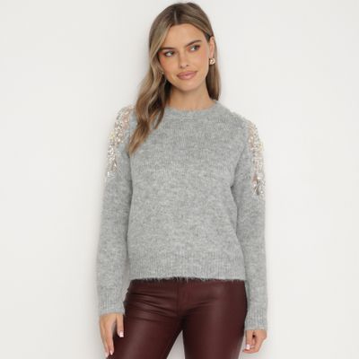 Sweter damski born2be ze sklepu: born2be.pl w kategorii: Swetry damskie - zdjęcie 054DCF2-170-2564_348057