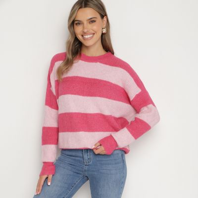 Sweter damski na zimę born2be ze sklepu: born2be.pl w kategorii: Swetry damskie - zdjęcie 054DCF2-170-2564_348060