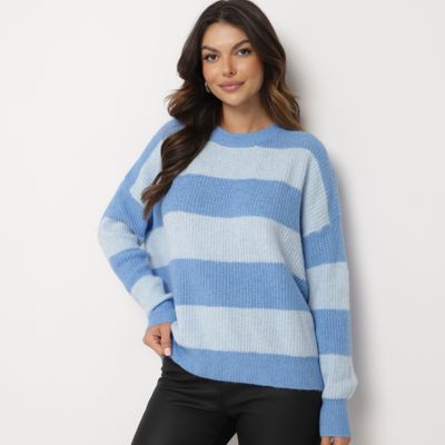 Sweter damski na zimę born2be ze sklepu: born2be.pl w kategorii: Swetry damskie - zdjęcie 054DCF2-170-2564_348061