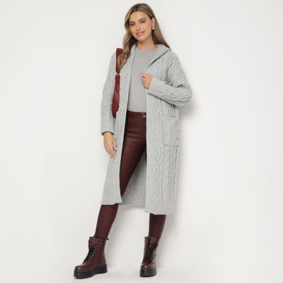 Sweter damski na zimę born2be ze sklepu: born2be.pl w kategorii: Swetry damskie - zdjęcie 054DCF2-170-2564_348295