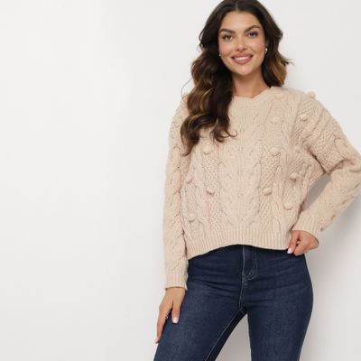 born2be - Sweter damski zimowy ze sklepu: born2be.pl w kategorii: Swetry damskie - zdjęcie 054DCF2-170-2564_348416