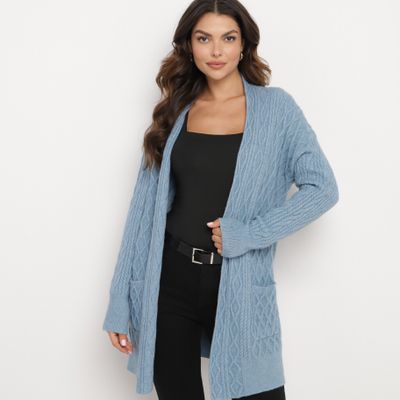 Sweter damski casual born2be ze sklepu: born2be.pl w kategorii: Swetry damskie - zdjęcie 054DCF2-170-2564_348805