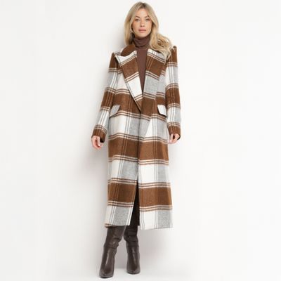Płaszcz damski na jesień casual born2be ze sklepu: born2be.pl w kategorii: Płaszcze damskie - zdjęcie 054DCF2-170-2564_349091