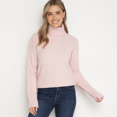 Sweter damski casual born2be ze sklepu: born2be.pl w kategorii: Swetry damskie - zdjęcie 054DCF2-170-2564_349201