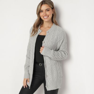 born2be - Sweter damski casual ze sklepu: born2be.pl w kategorii: Swetry damskie - zdjęcie 054DCF2-170-2564_349225