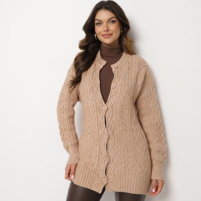 Sweter damski casual born2be ze sklepu: born2be.pl w kategorii: Swetry damskie - zdjęcie 054DCF2-170-2564_349226