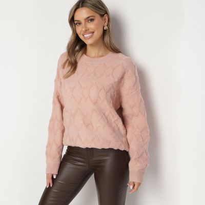 born2be - Sweter damski na zimę ze sklepu: born2be.pl w kategorii: Swetry damskie - zdjęcie 054DCF2-170-2564_349232