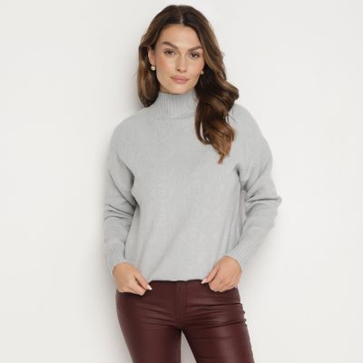 Sweter damski na zimę born2be ze sklepu: born2be.pl w kategorii: Swetry damskie - zdjęcie 054DCF2-170-2564_349268